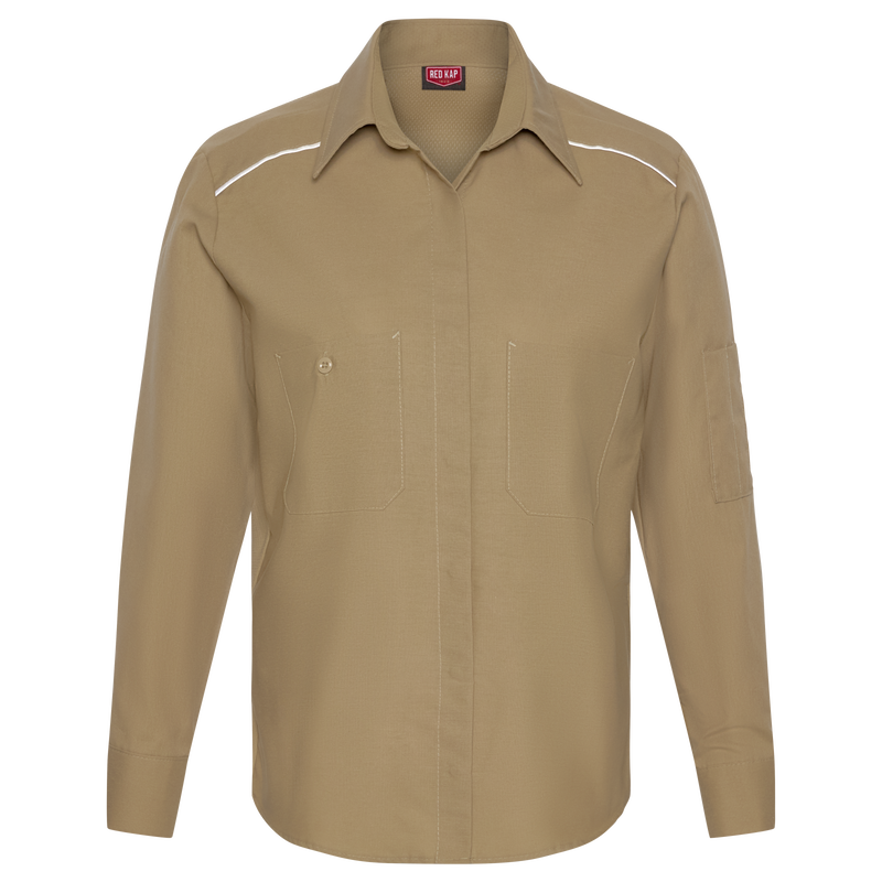 Women's Long Sleeve Pro Airflow Work Shirt image number 1