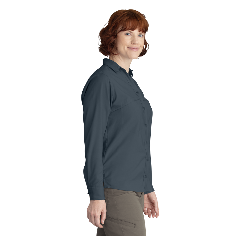 Women's Cooling Long Sleeve Work Shirt image number 4