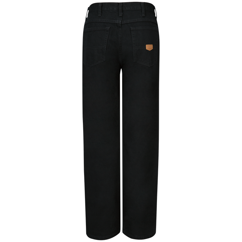 Men's Relaxed Fit Black Jean image number 2