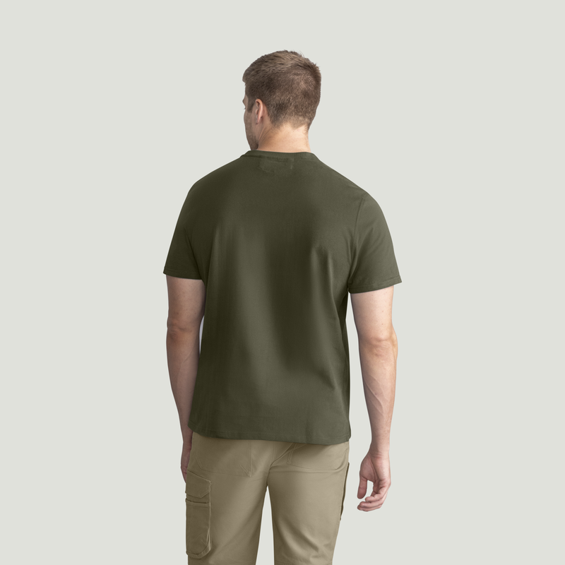 Men's Heavyweight Cotton Short Sleeve Pocket T-Shirt image number 6