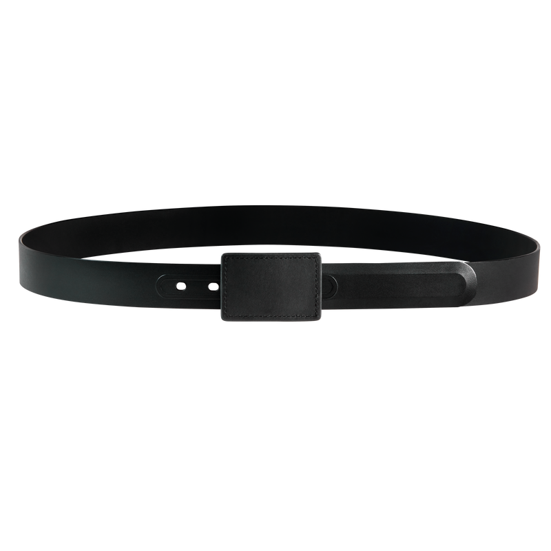 Plain Black Belt with Scratchless Buckle image number 1
