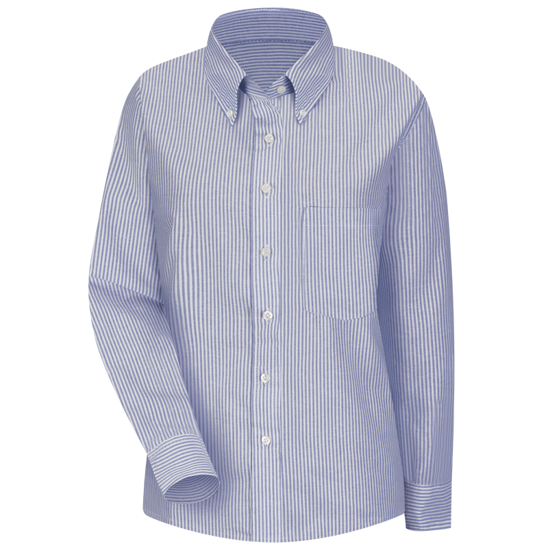 Women's Long Sleeve Executive Oxford Dress Shirt image number 1