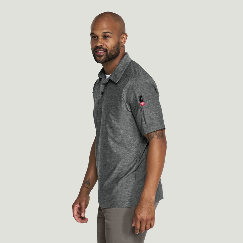 Men's Cooling Stretch Jersey Polo image number 3