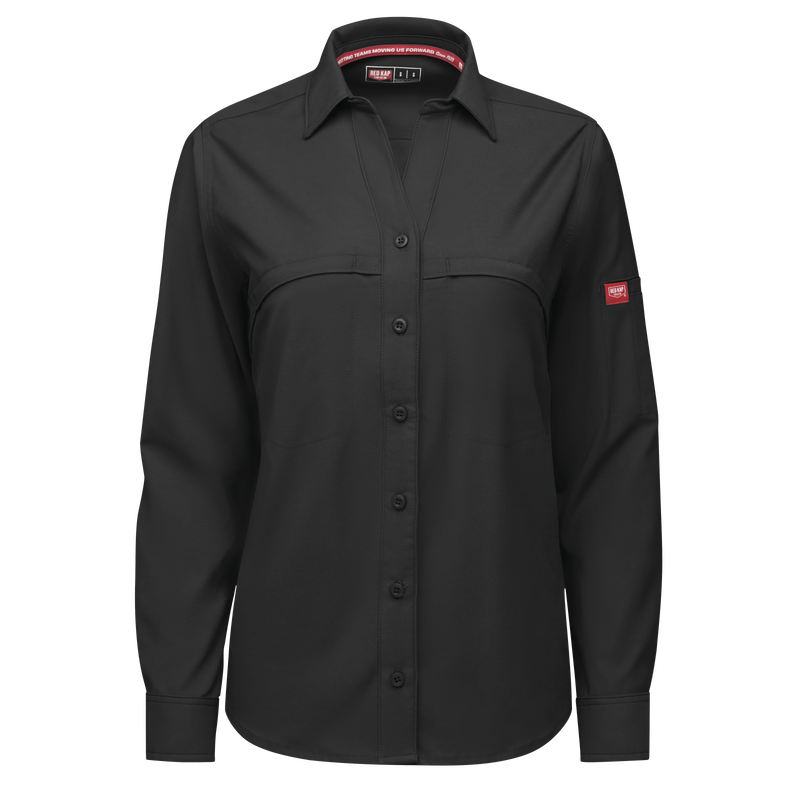 Women's Cooling Long Sleeve Work Shirt image number 9