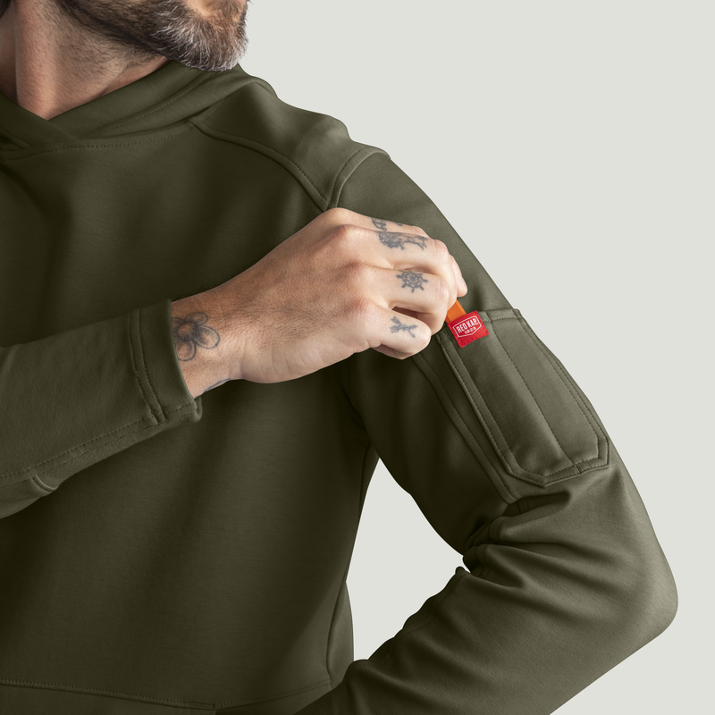 Men's Pullover Hoodie image number 20