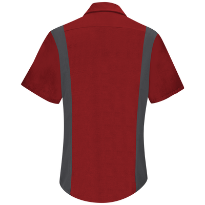 Women's Short Sleeve Performance Plus Shop Shirt with OilBlok Technology