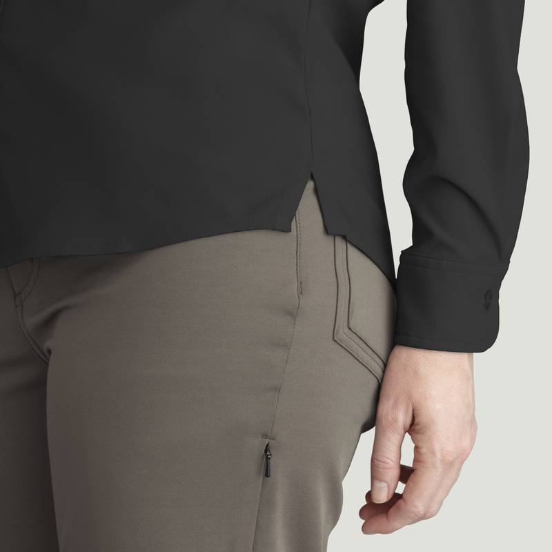 Women's Cooling Long Sleeve Work Shirt image number 15