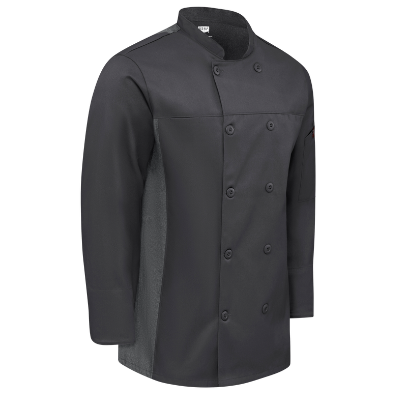Men's Deluxe Airflow Chef Coat image number 3