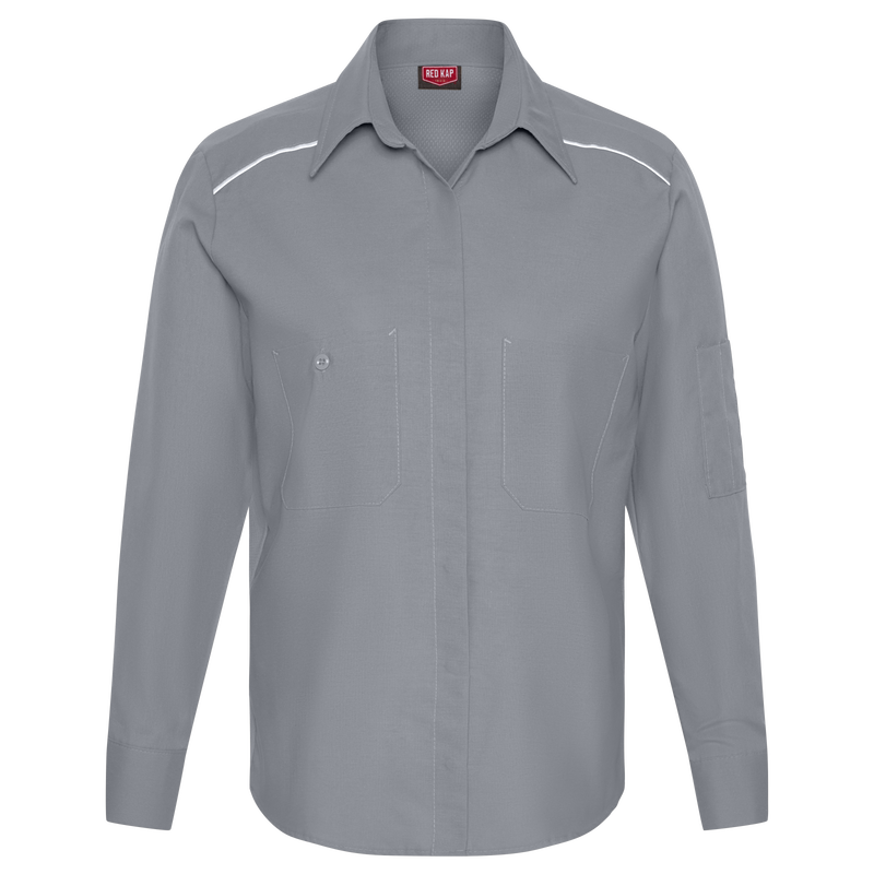 Women's Long Sleeve Pro Airflow Work Shirt image number 1