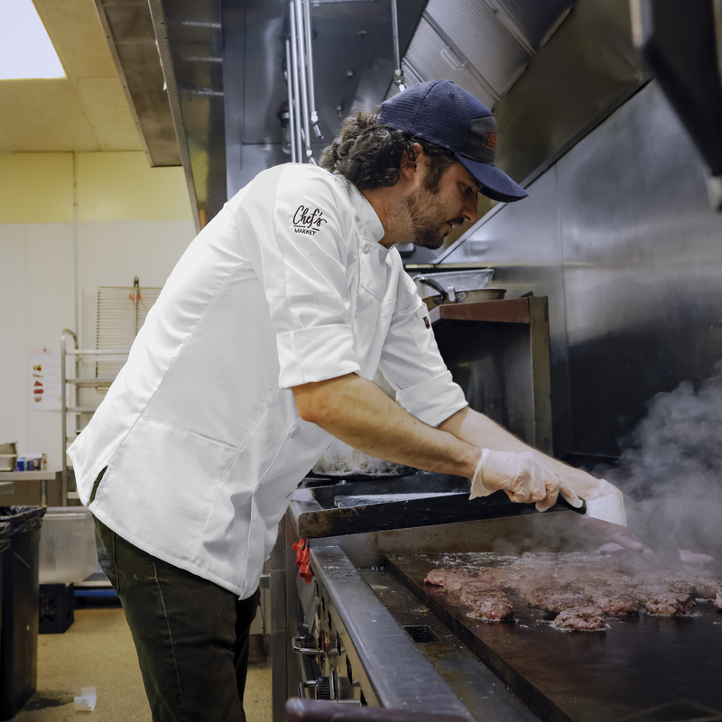 Men's Deluxe Airflow Chef Coat image number 6
