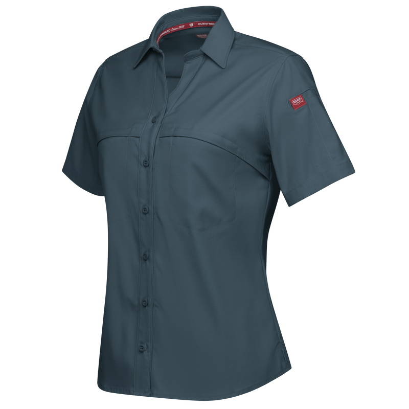 Women's Cooling Short Sleeve Work Shirt image number 12
