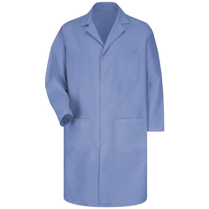 Men's Gripper-Front Lab Coat image number 1