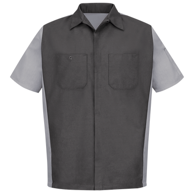 Men's Short Sleeve Two-Tone Crew Shirt