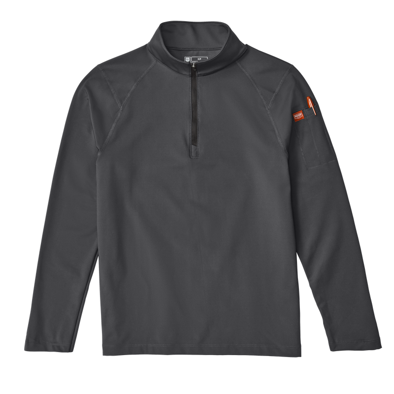 Men's Performance Quarter Zip Cadet Collar Pullover image number 5