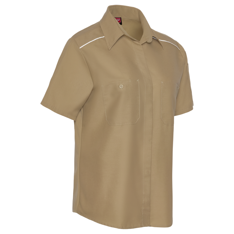 Women's Short Sleeve Pro Airflow Work Shirt image number 3