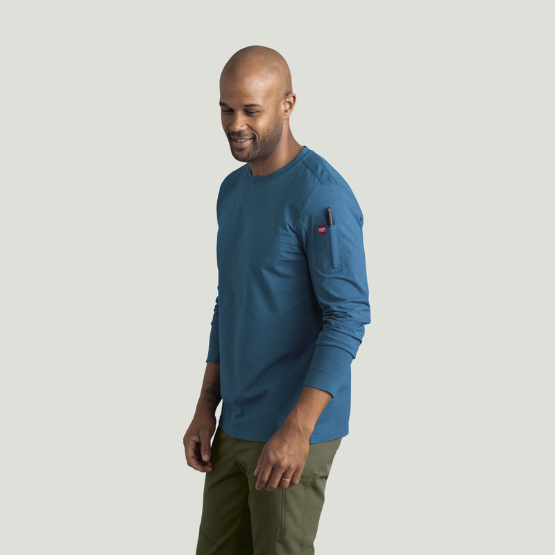 Men's Midweight Long Sleeve Performance Tee image number 3