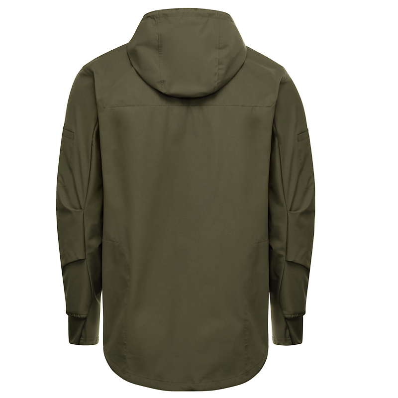 Men&rsquo;s Performance Hooded Windbreaker Jacket with ToolShift Pocket image number 6