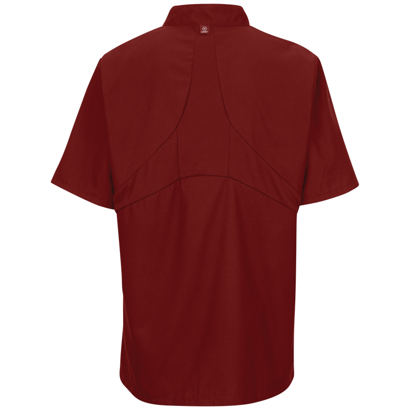 Men's Short Sleeve Chef Coat with OilBlok + MIMIX&reg; image number 2