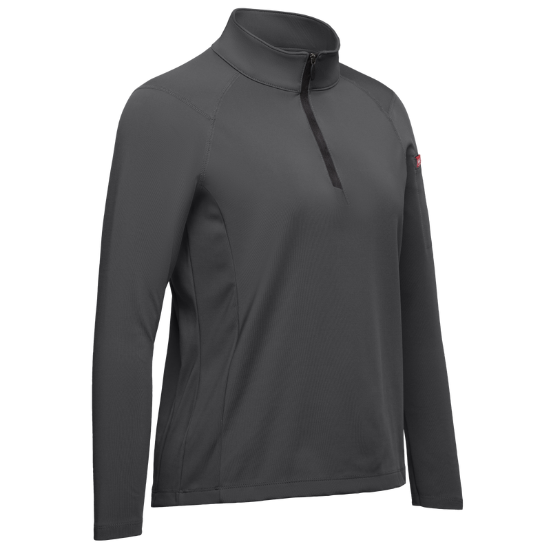 Women's Performance Quarter Zip Cadet Collar Pullover image number 3