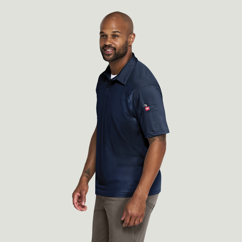 Men's Cooling Stretch Jersey Polo image number 3