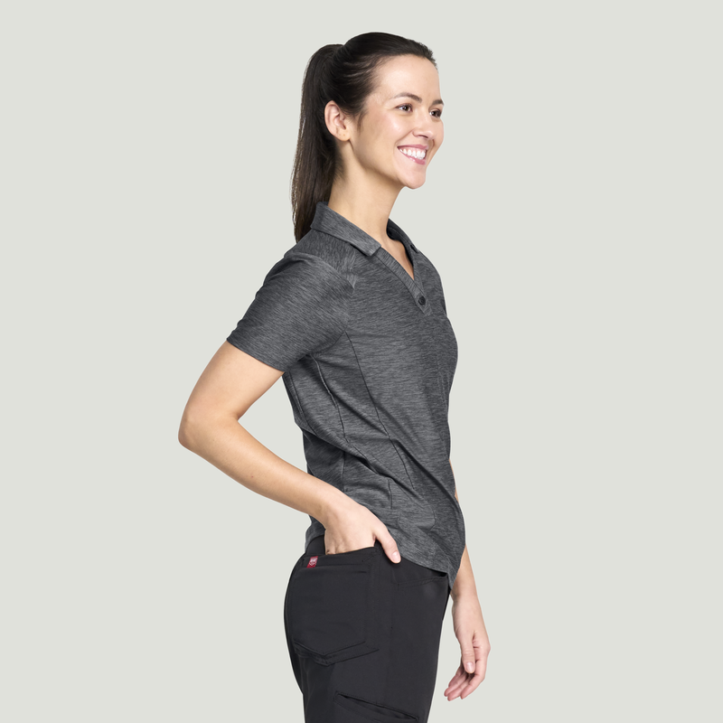 Women's Cooling Stretch Jersey Polo image number 4