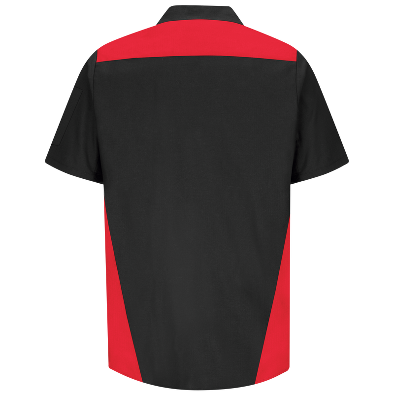 Men's Short Sleeve Tri-Color Shop Shirt image number 6