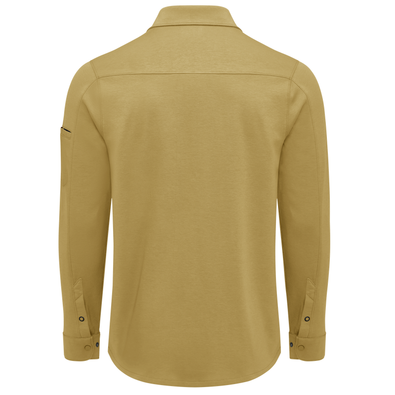 Men's Snap Front Jersey Long Sleeve Work Shirt image number 10
