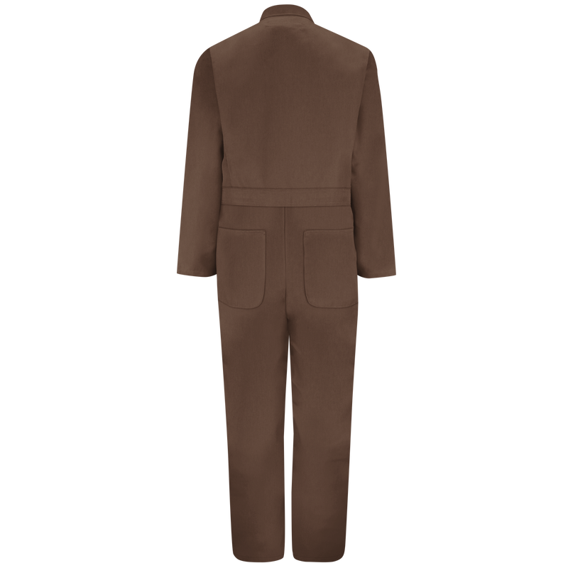 Twill Action Back Coverall with Chest Pockets image number 2