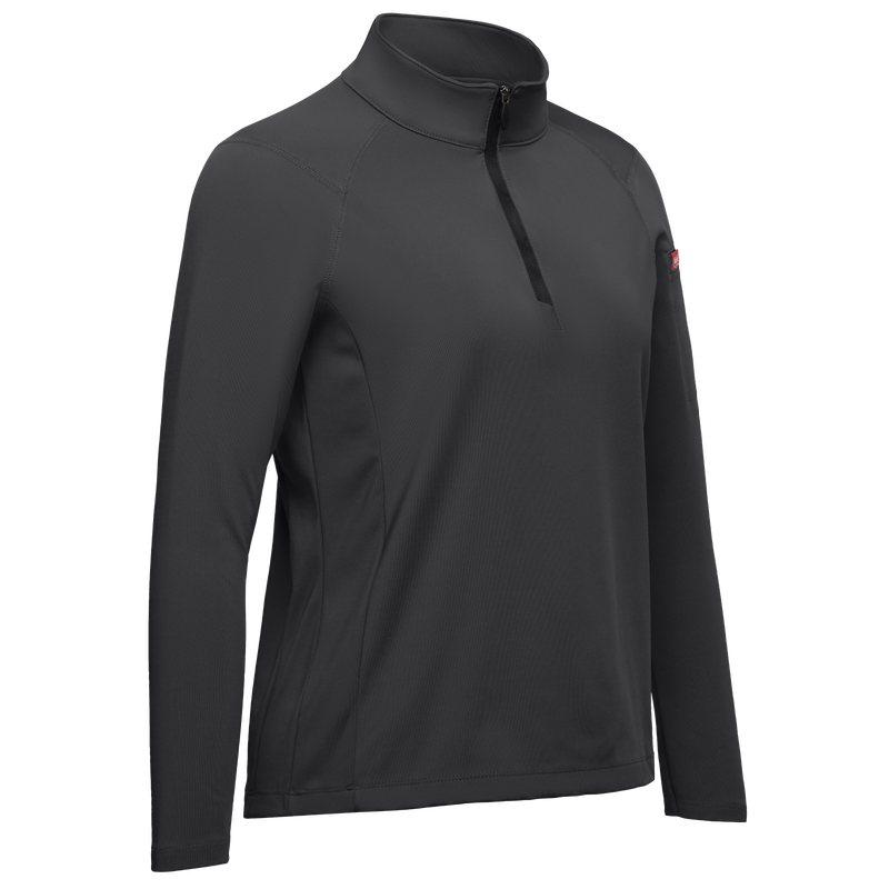 Women's Performance Quarter Zip Cadet Collar Pullover image number 3
